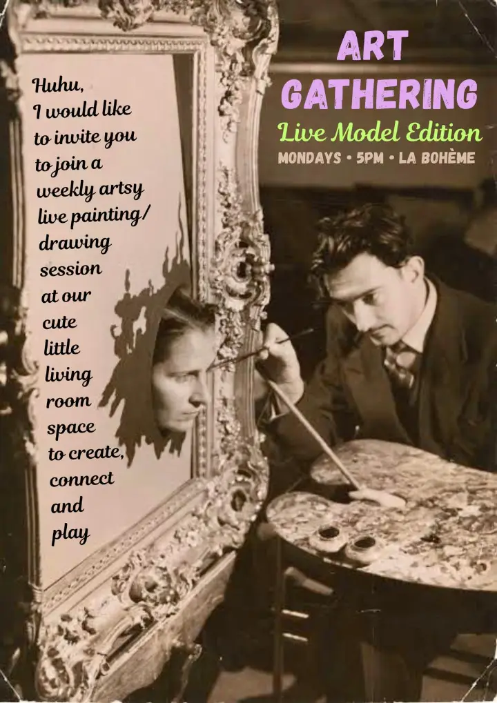 Art Gathering, Live Model Edition