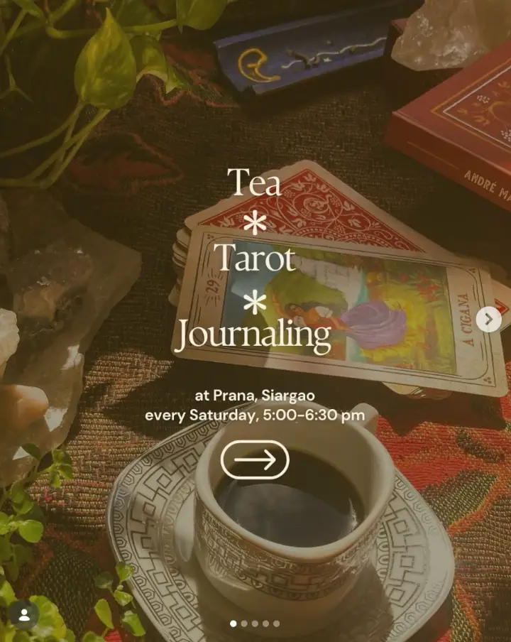 Tea, Tarot & Journaling with Rome