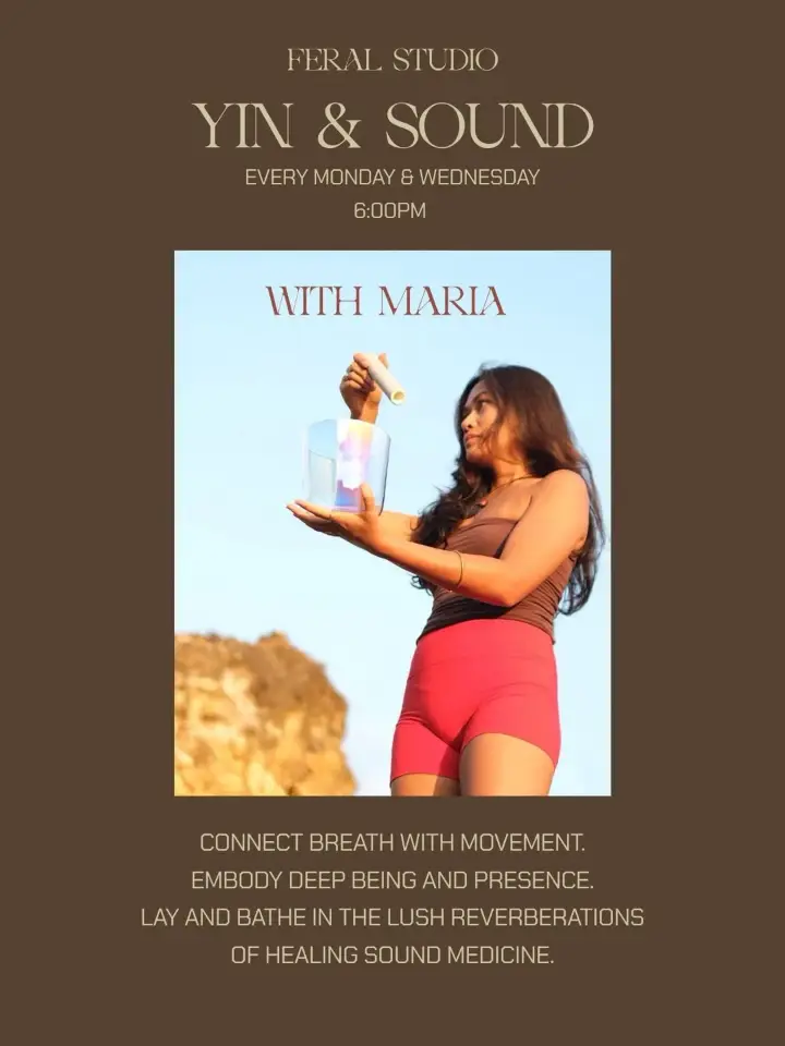 Yin & Sound with Maria